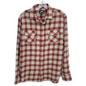 Vintage 90’s Plaid Button Up Shirt Men’s Size Medium